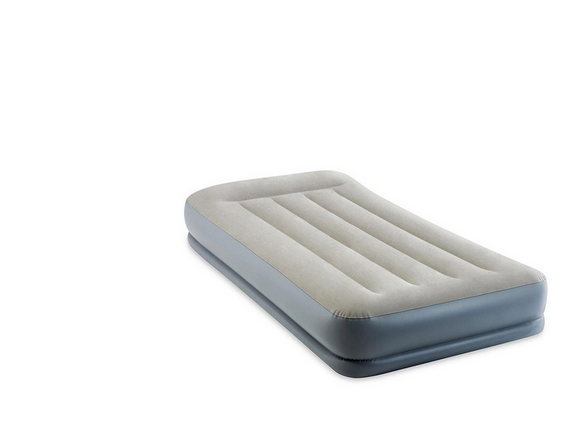 Intex Twin Pillow Rest Mid-Rise Luftbett W/ Fiber-Tech Rp