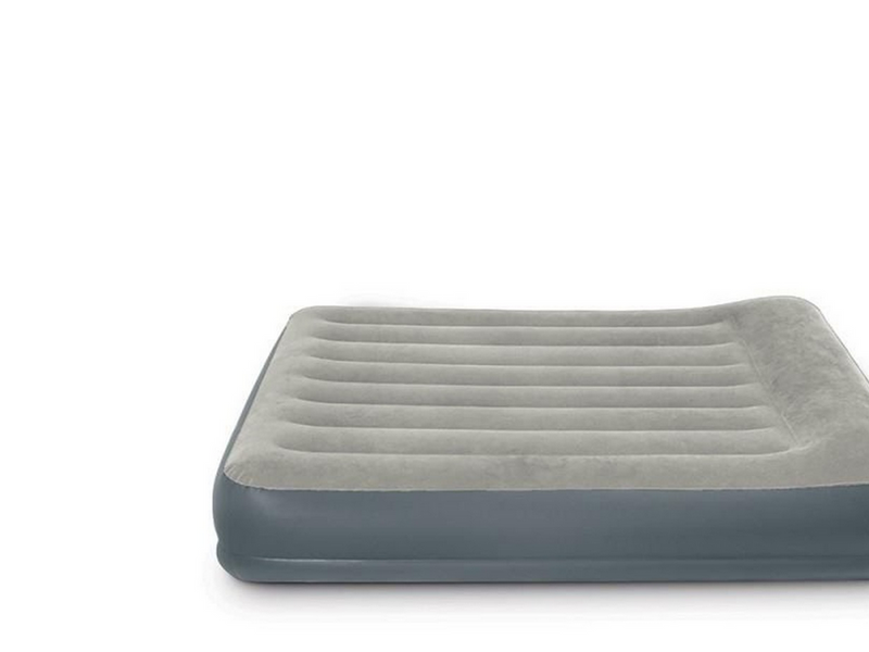 Intex Queen Pillow Rest Mid-Rise Luftbett W/ Fiber-Tech Rp