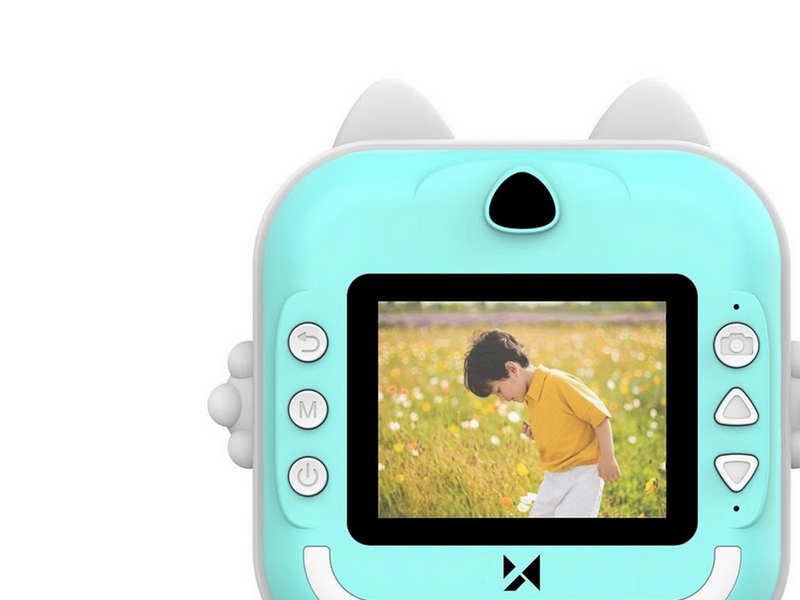 Wozinsky WDT-02 Thermal Printer Camera for Kids - Blue
