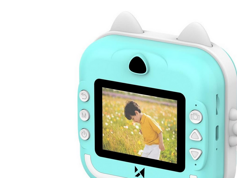 Wozinsky WDT-02 Thermal Printer Camera for Kids - Blue