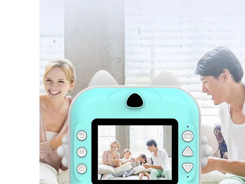 Wozinsky WDT-02 Thermal Printer Camera for Kids - Blue