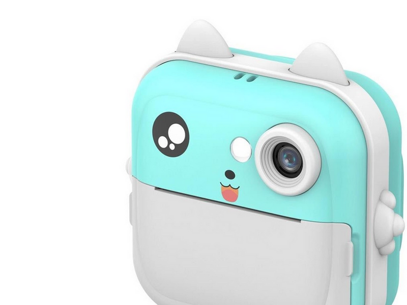 Wozinsky WDT-02 Thermal Printer Camera for Kids - Blue