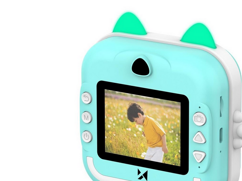 Wozinsky WDT-02 Thermal Printer Camera for Kids - Blue
