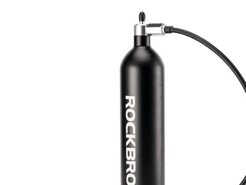 Rockbros Tubeless Tire Inflator 200 PSI 1.2l - Black