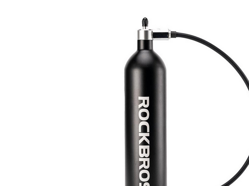 Rockbros Tubeless Tire Inflator 200 PSI 1.2l - Black