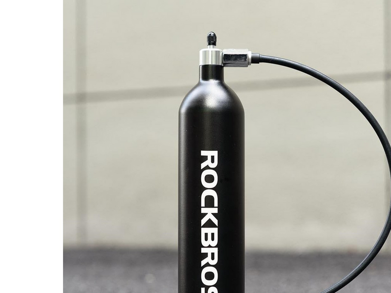 Rockbros Tubeless Tire Inflator 200 PSI 1.2l - Black