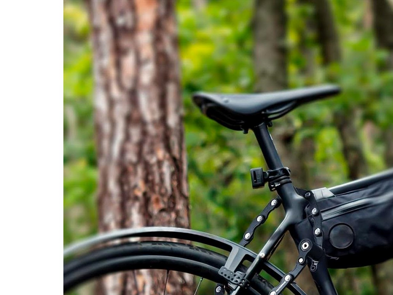 Rockbros WD795 foldable bicycle lock - black