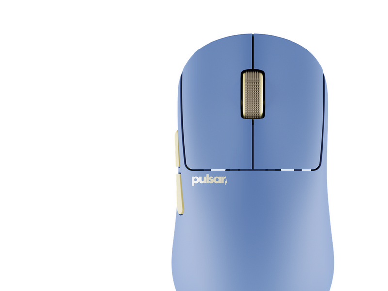 Pulsar X2N CRAZYLIGHT Mini Wireless (Ocean) - Gaming Maus (Blau)