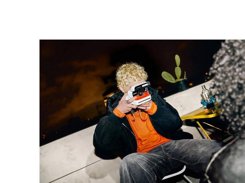 Polaroid Flip White