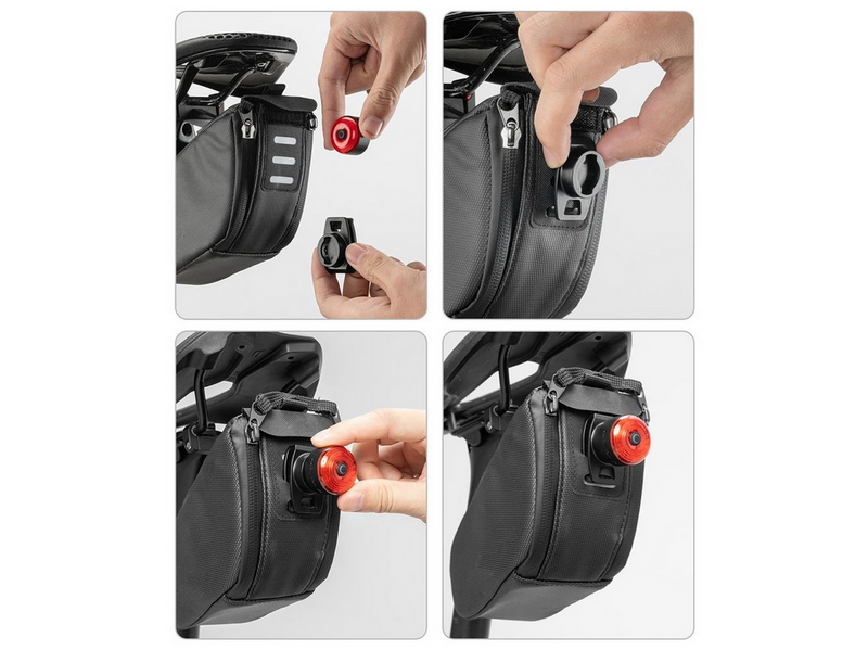 Wozinsky WIS-01 Waterproof Smart Tail Lights 2 pcs - Black