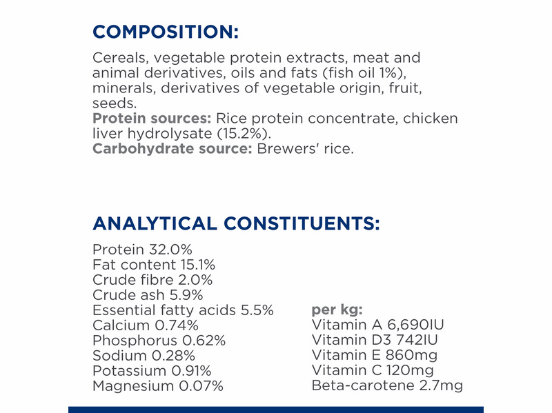 Hill's Prescription Diet Food Sensitivities z/d Dry Cat Food 3kg
