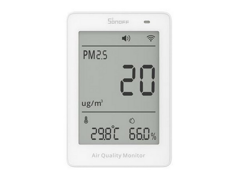 Sonoff AirGuard PM2.5 SAWF‑07P WiFi LCD Air Quality Monitor