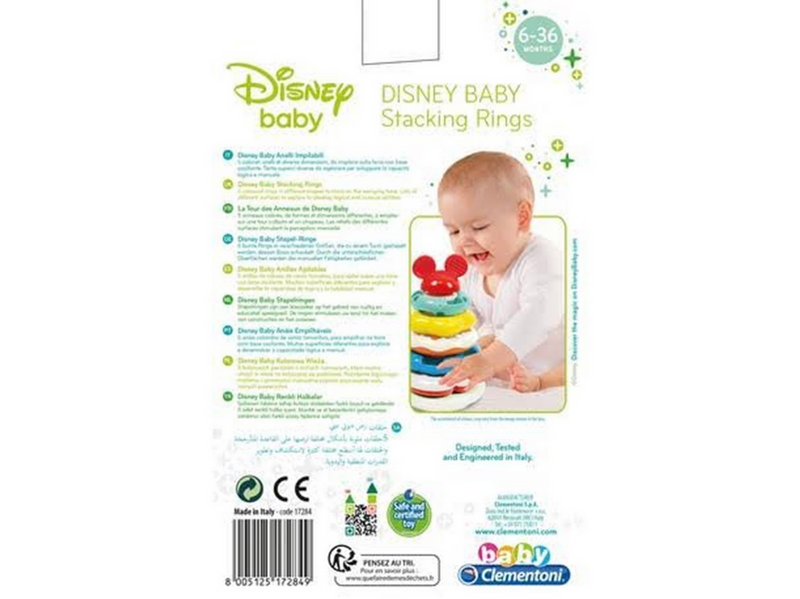 Clementoni MICKEY STACKING RINGS