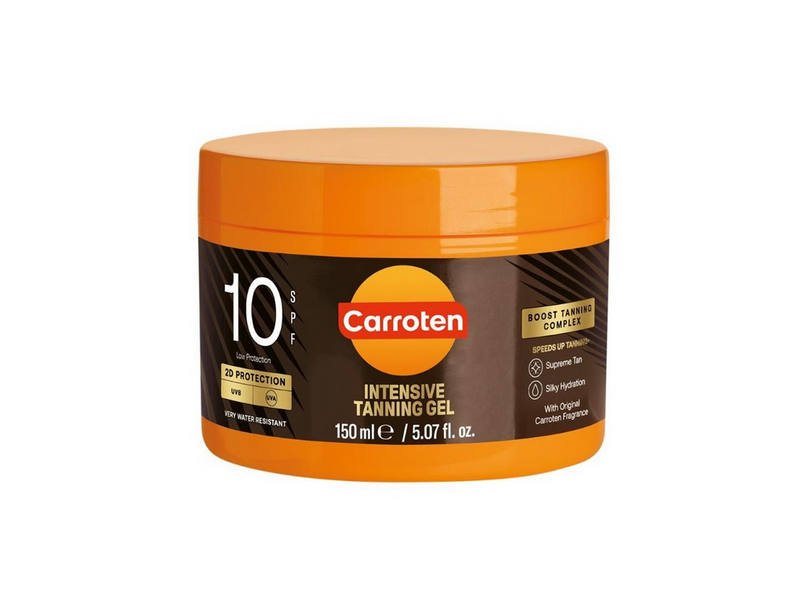 Carroten Intensive Tanning Gel SPF 10 - 150 ml