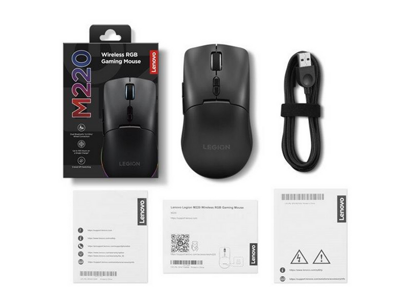 Lenovo Legion M220 - Maus (Schwarz)