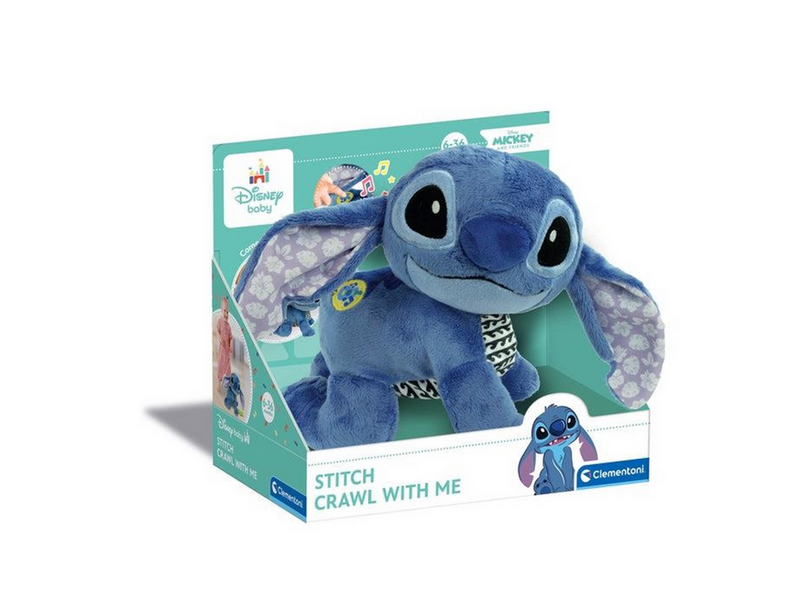 Clementoni Disney Baby Stitch Crawl With Me