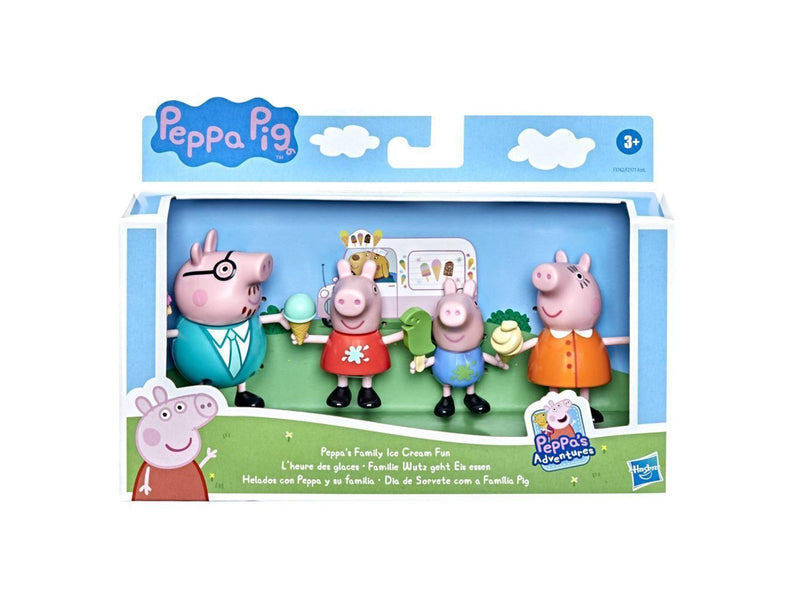 Hasbro Peppa Pig Familie Wutz geht Eis essen