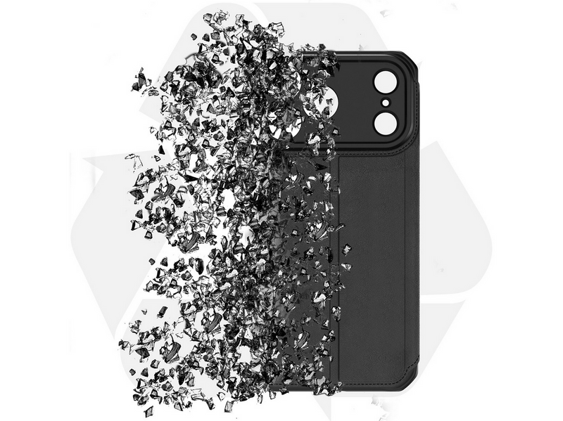 ITSKINS SPECTRUM R//FOLIO wallet cover for iPhone 17 Pro®. Black