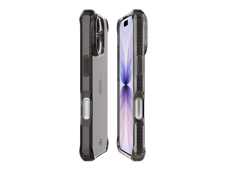 ITSKINS SPECTRUM CLEAR cover for iPhone 17®. Smoke