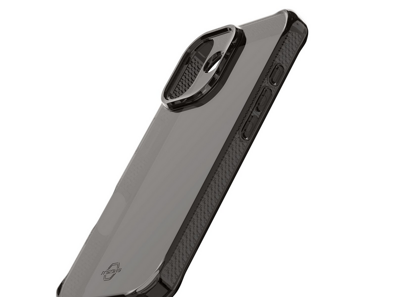ITSKINS SPECTRUM CLEAR cover for iPhone 17®. Smoke