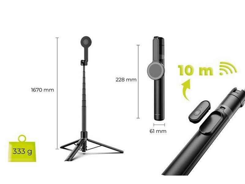 Mobile Origin Magnetic Selfie Stick Tripod S2