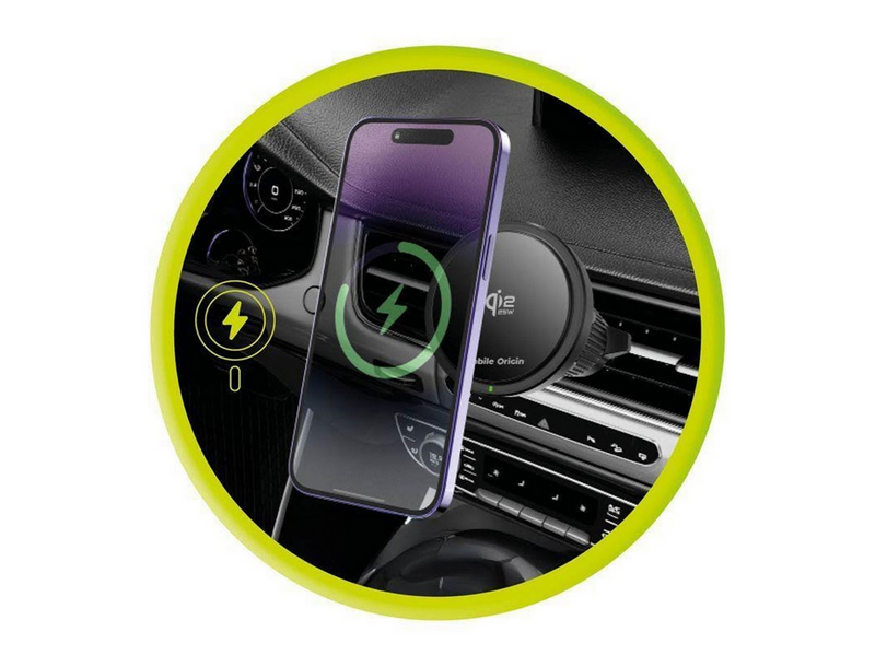 Mobile Origin Qi2 25W Wireless Car Charger CA24