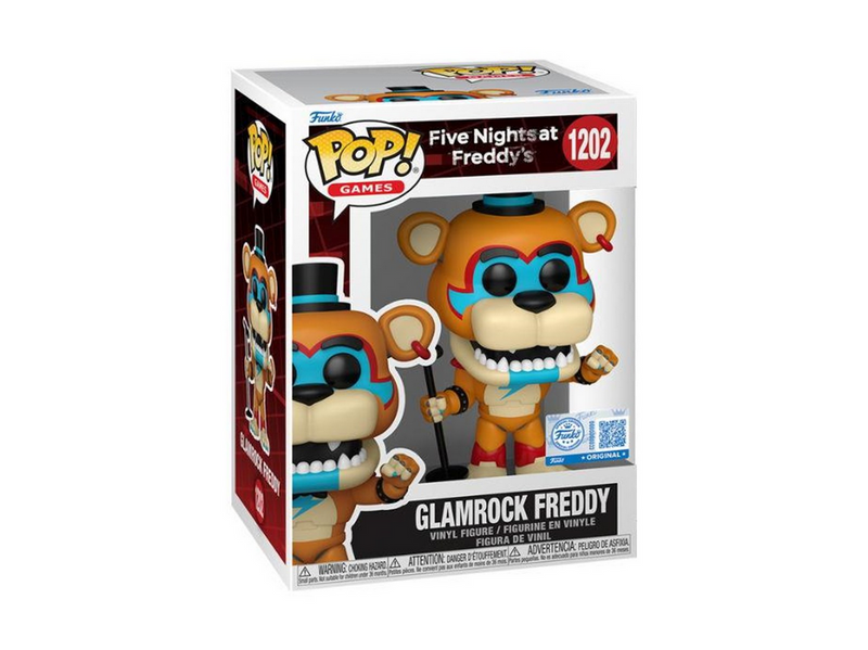 Funko! - Funko POP Vinyl Exclusive FNAF Glamrock Freddy
