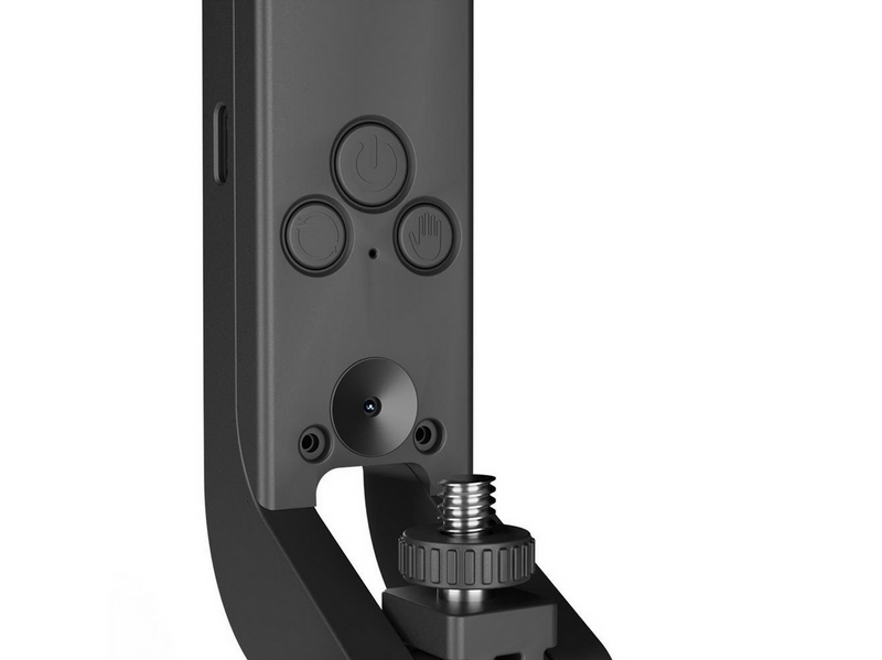 Wozinsky WST-360YS Selfie Stick with Tripod Function with 360° AI Auto Face Tracking Gesture Control - Black