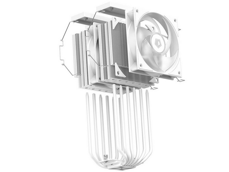 ID-Cooling FROZN A620 PRO XE ARGB SNOW - CPU-Luftkühler - Max 30 dBA