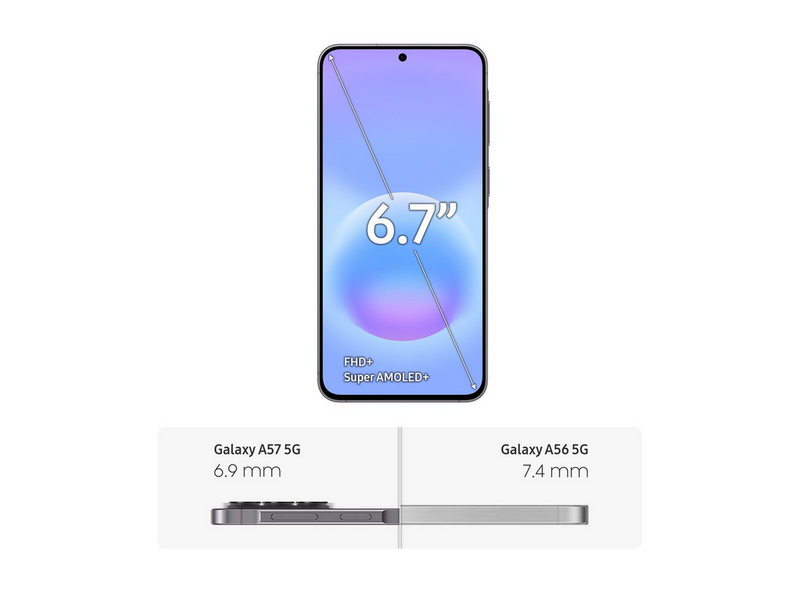 Samsung Galaxy A57 5G 256GB/8GB - Awesome Grey