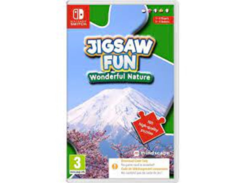 Jigsaw Fun: Wonderful Nature (Code in a Box) - Nintendo Switch - Puzzle - PEGI 3