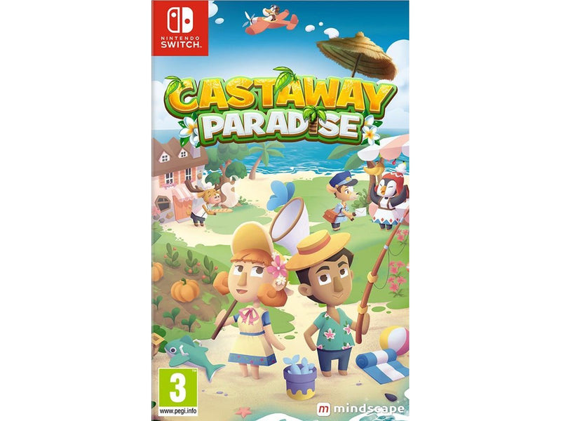 Castaway Paradise (Code in a Box) - Nintendo Switch - Virtual Life - PEGI 3