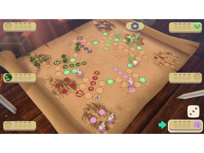 Ludo XXL (Code in a Box) - Nintendo Switch - Strategie - PEGI 3