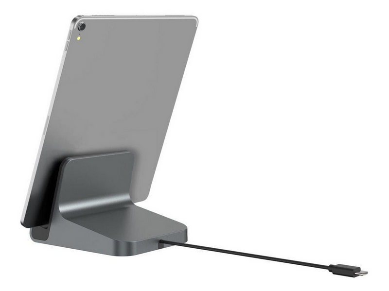 4smarts Charging Station VoltDock Tablet USB-C 60W gunmetal