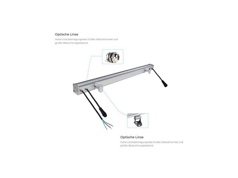 Miboxer LED DMX Wallwasher 72W RGB+CCT - DMX512