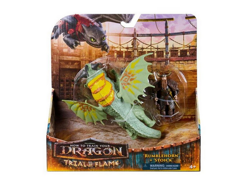 Disney Viking & Dragon-Rumblehorn & Stoick
