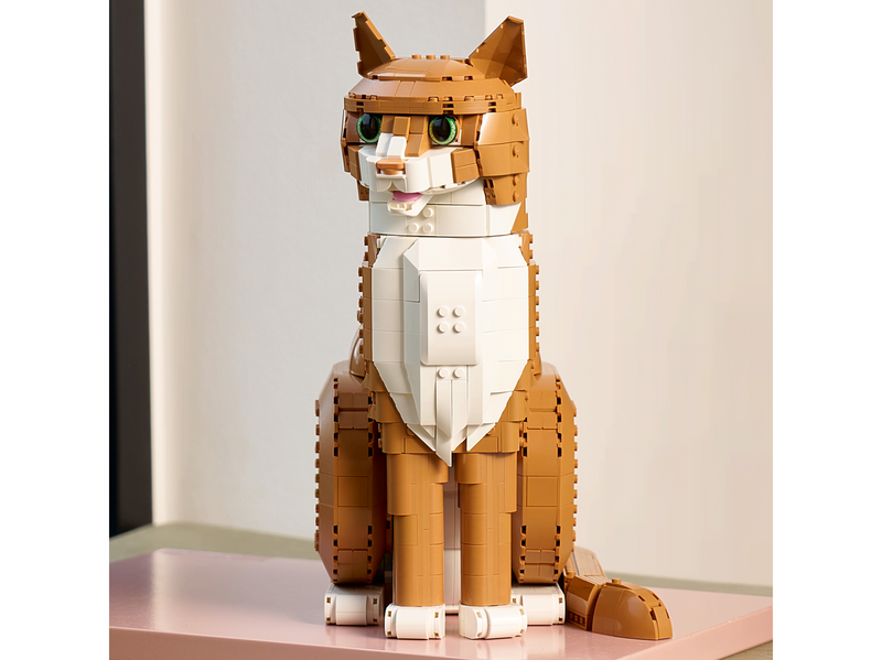 LEGO Ideas 21376 Orangefarbene Katze