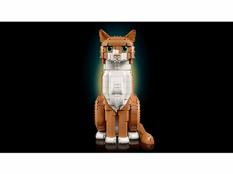 LEGO Ideas 21376 Orangefarbene Katze