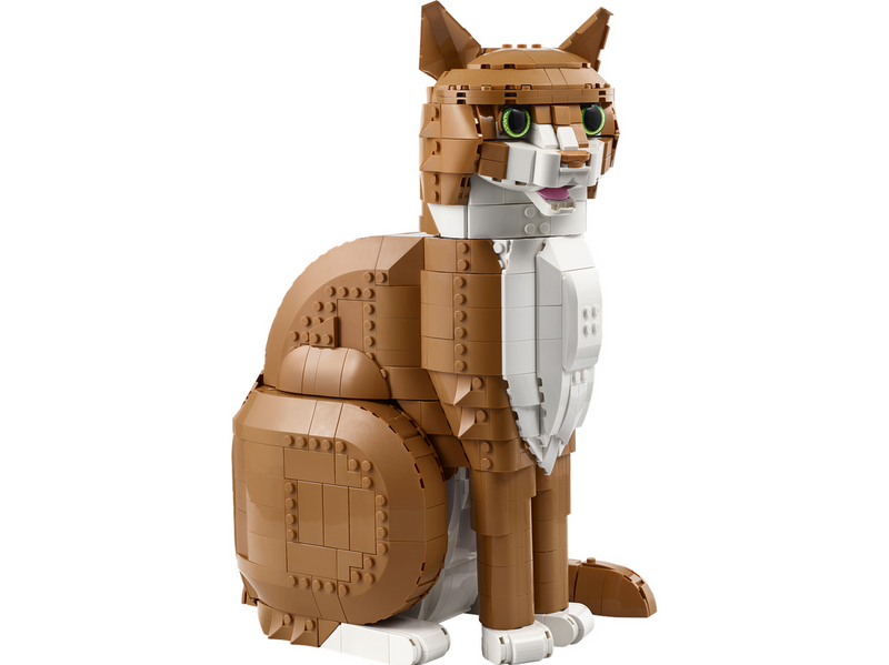 LEGO Ideas 21376 Orangefarbene Katze