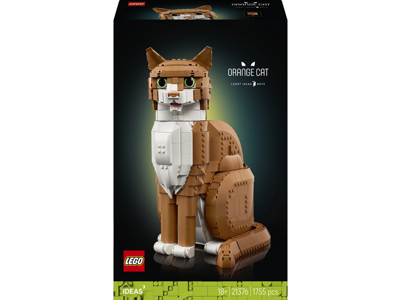 LEGO Ideas 21376 Orangefarbene Katze