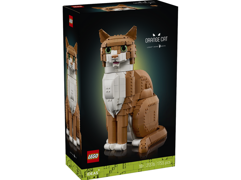 LEGO Ideas 21376 Orangefarbene Katze