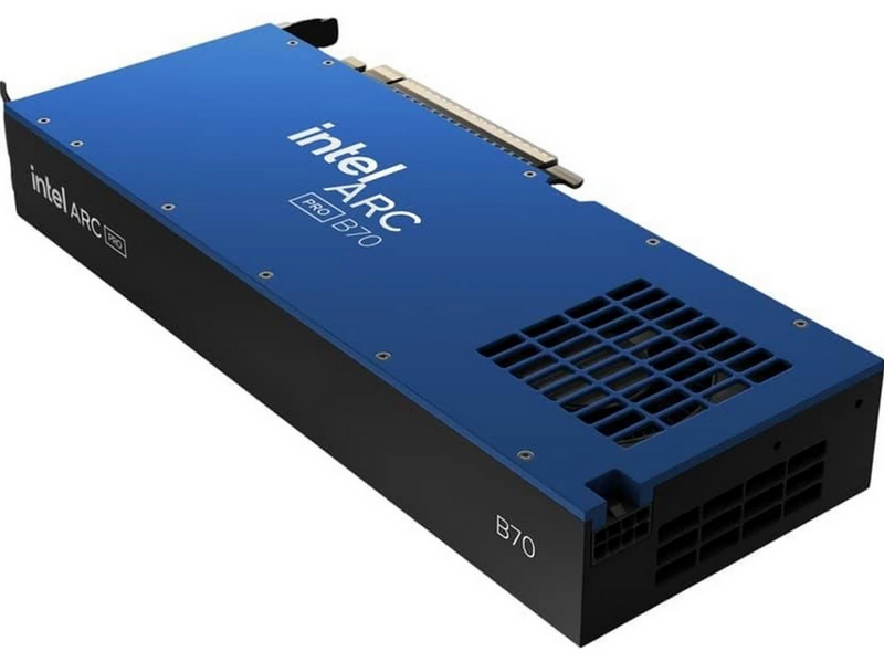 Intel Arc Pro B70 Reference Design - 32GB GDDR6 RAM - Grafikkarte