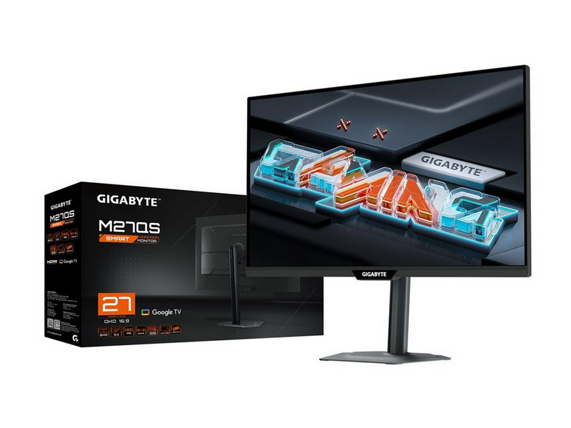 27" GIGABYTE M27QS - 2560x1440 (QHD) - 180Hz - IPS