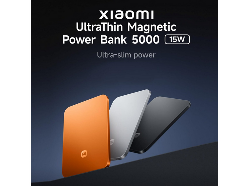 Xiaomi UltraThin Magnetic 15W - Black - 5000 mAh