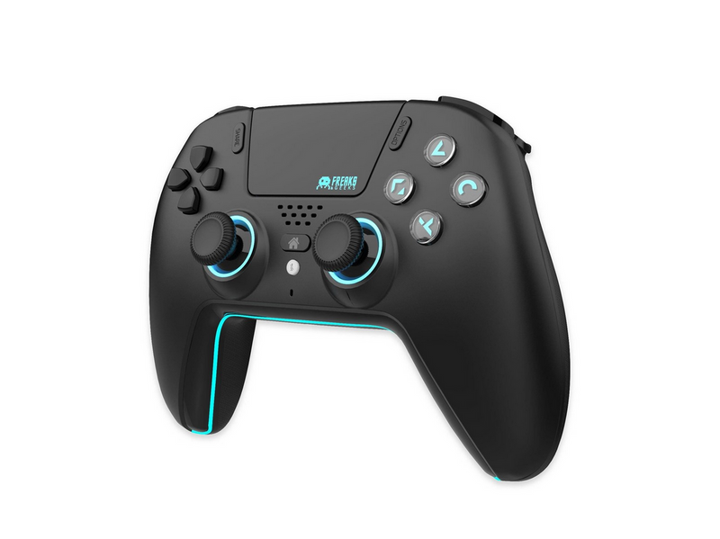 Freaks And Geeks Bluetooth Wireless Controller - LED - Black - Wireless Controller - Sony PlayStation 5