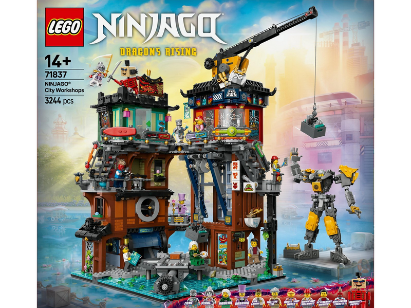 LEGO 71837 NINJAGO City Workshops