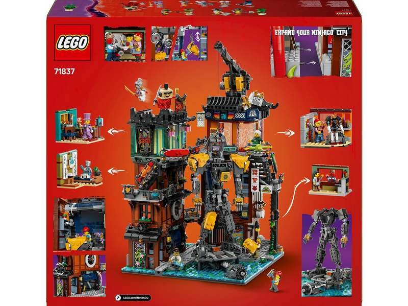 LEGO 71837 NINJAGO City Workshops