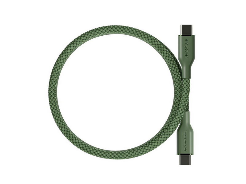 empower by PanzerGlass Magnetic 240W USB-C to USB-C Cable | USB 2.0 | 1.5M | Sage