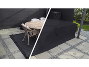 Home>it Garden Überzug für Gartenmöbel, L210×B155×H95 cm., schwarz