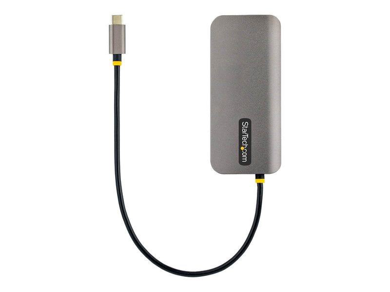 StarTech.com USB C Multiport Adapter 4K 60Hz HDMI Video 3-Port 5Gbps USB-A 3.2 Hub 100W